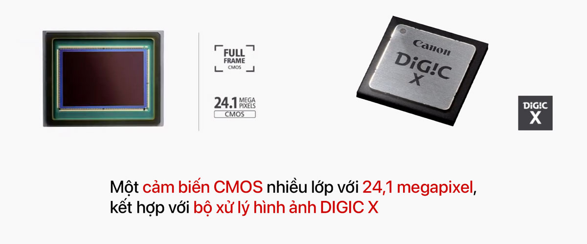 Cảm biến CMOS và bộ xử lý DIGIC X của Canon R3