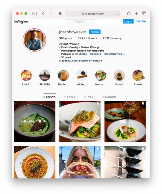 Mẹo biến Instagram thành kênh thương hiệu cá nhân cho nhiếp ảnh gia